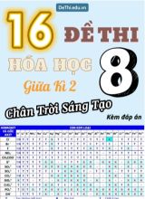 Tuyển tập 16 Đề thi giữa Kì 2 Hóa học 8 sách Chân Trời Sáng Tạo (Kèm đáp án)